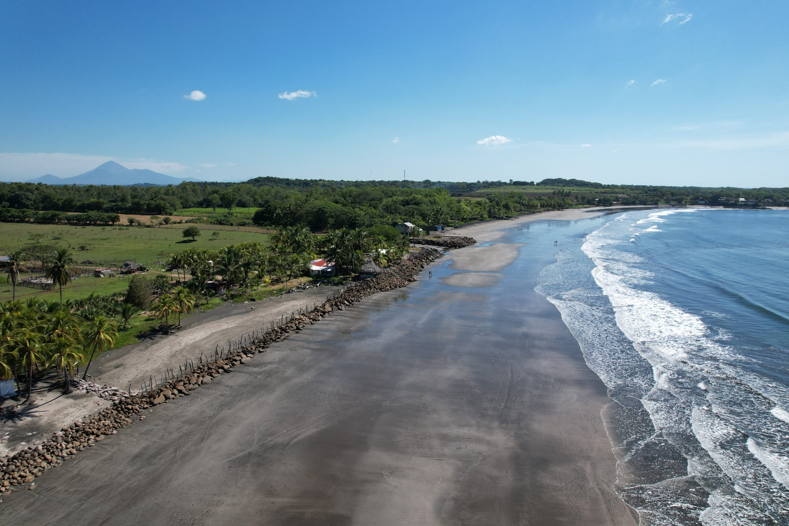 Santa Maria del Mar Beach, Chinandega, Nicaragua.
