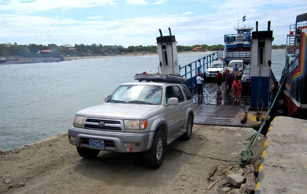 ferry cars